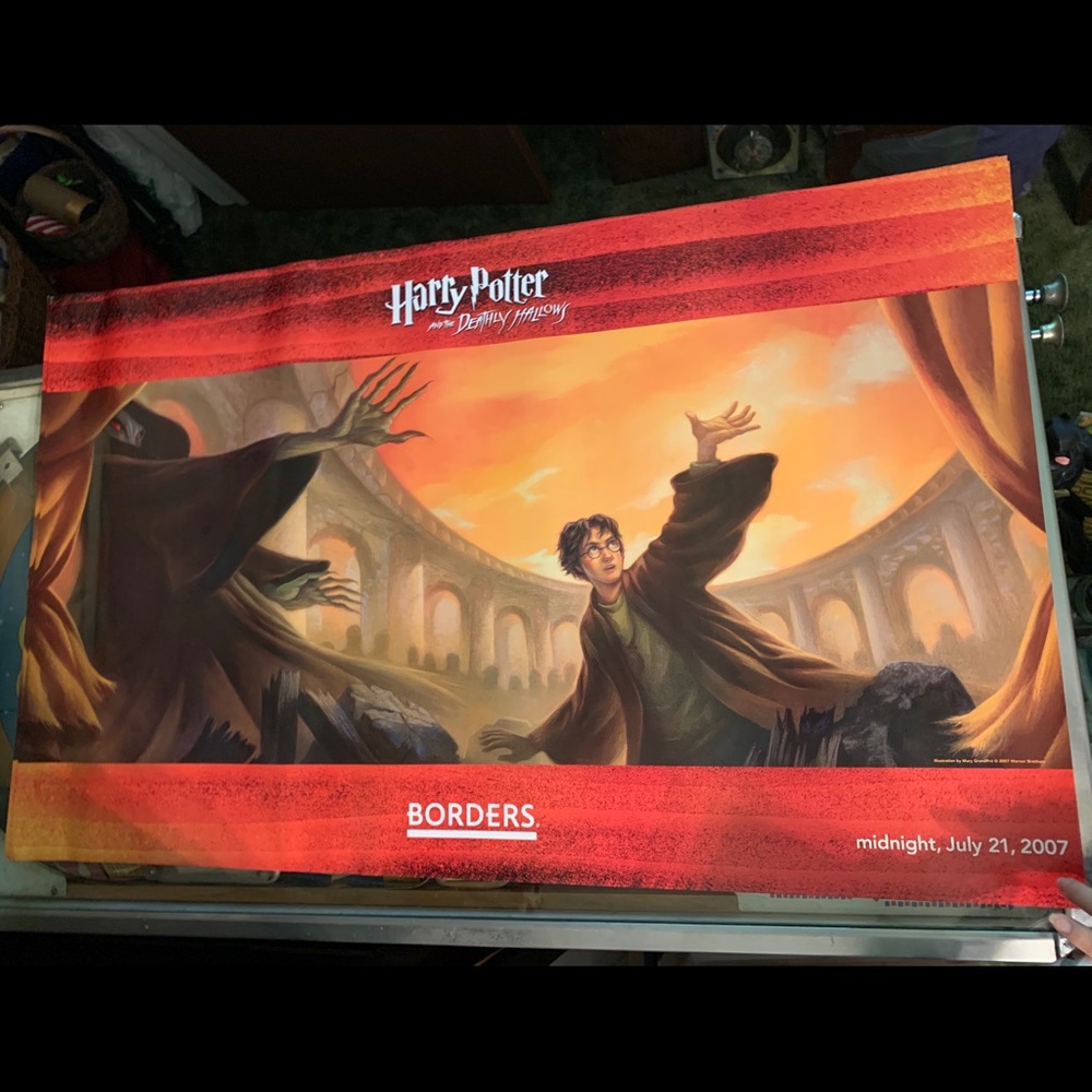 Harry Potter Deathly Hallows Poster 2007